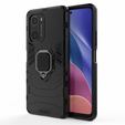 Case for Xiaomi Mi 11i / POCO F3, Kickstand Ring, black