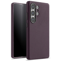 MELKCO case for Samsung Galaxy S25 Ultra, leather, purple