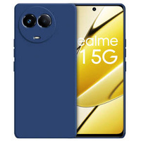 Case for Realme 11 5G, Silicone Lite, dark blue