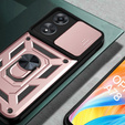 Case for Oppo A78 4G, CamShield Slide, pink rose gold