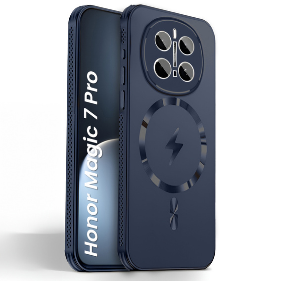 The casefor Honor Magic 7 Pro, MagSafe, dark blue