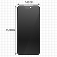 Privacy tempered glass for iPhone 17 Pro Max