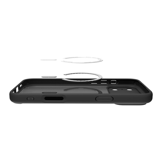 Spigen Ultra Hybrid MagSafe Case for iPhone 17 Pro, Frost Black