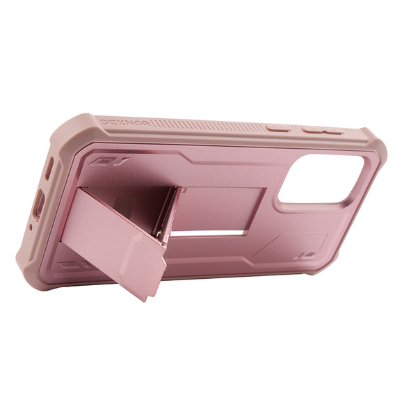 Armored case for Samsung Galaxy A33 5G, Dexnor Full Body, pink