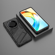 Case for Honor Magic 6 Lite 5G, Military kickstand, black