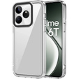 Case for Realme GT 6 / 6T, Fusion Hybrid, transparent
