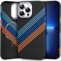 MagSafe's iPhone 13 Pro Case, Carbon Fiber, dark blue