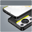 Case for Huawei P60 / P60 Pro, Carbon, black