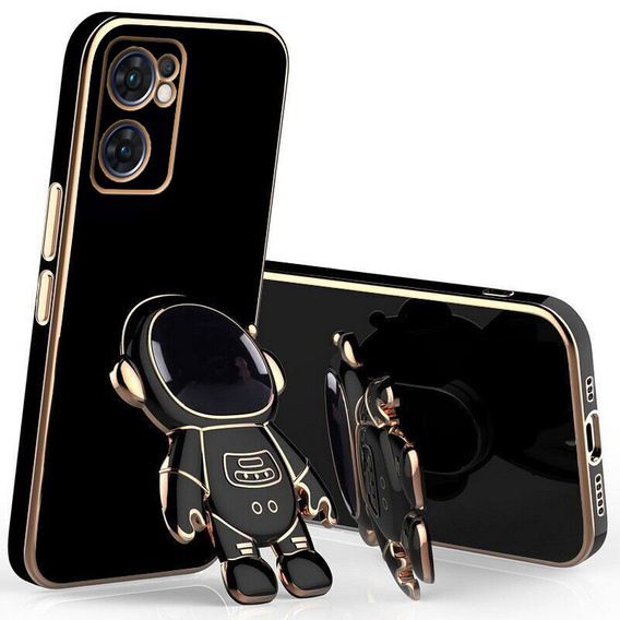 Case for Oppo Reno 7 5G, Astronaut, black