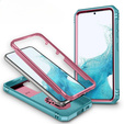 Case for Samsung Galaxy S23 Plus, CamShield Slide, pink / green