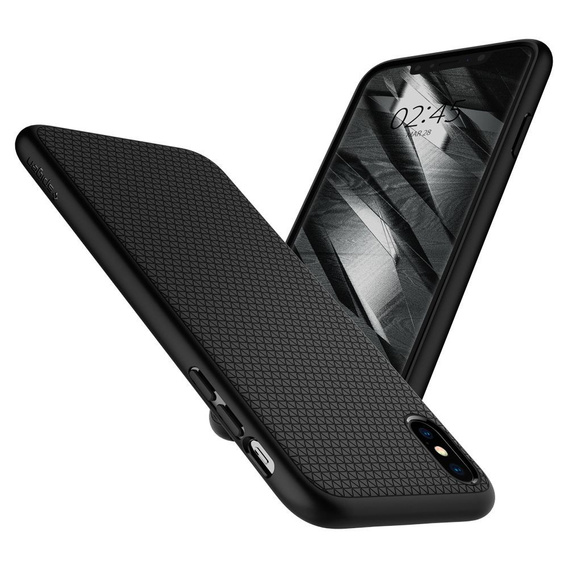 Spigen Liquid Air matte black case for Apple iPhone X / Xs