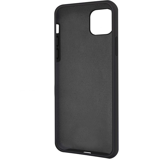 Case for iPhone 12 Pro Max, Silicone Lite, black