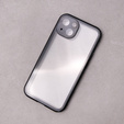 Case for iPhone 13, Magnetic Dual Glass, black
