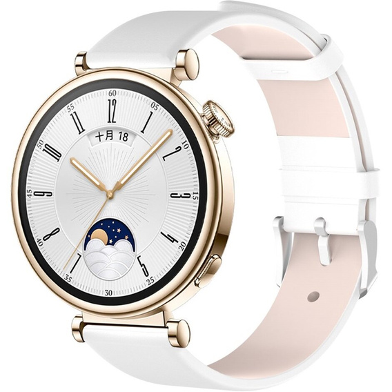 Universal leather strap 18mm