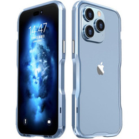 Case LUPHIE for iPhone 14 Pro, Armor Bumper, blue