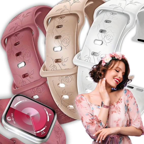 Silicone Strap for Apple Watch 1/2/3/4/5/6/7/8/9/SE/ULTRA/ULTRA 2 42/44/45/49MM