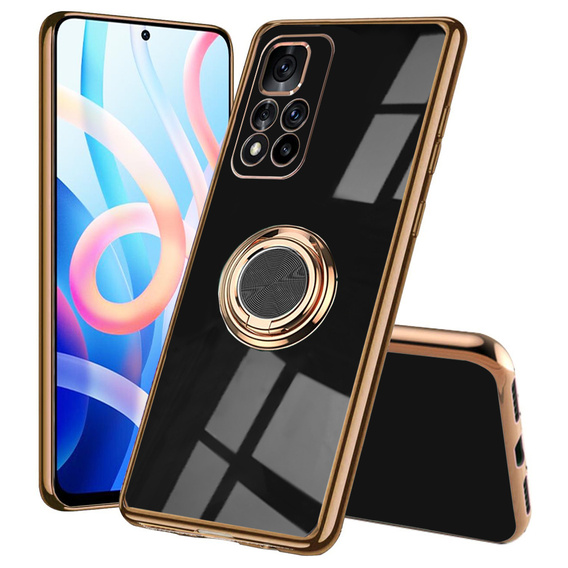Case for Xiaomi Poco M4 Pro 5G / Redmi Note 11S 5G, Electro Ring, black