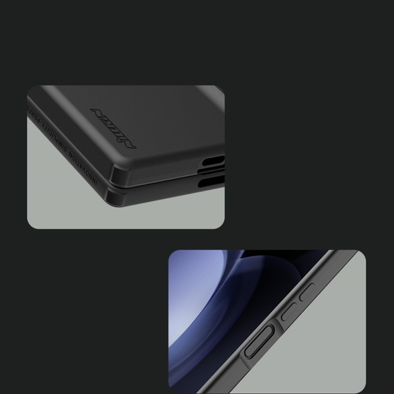 NILLKIN Case for Samsung Galaxy Z Fold6 5G, Flex Pure, black