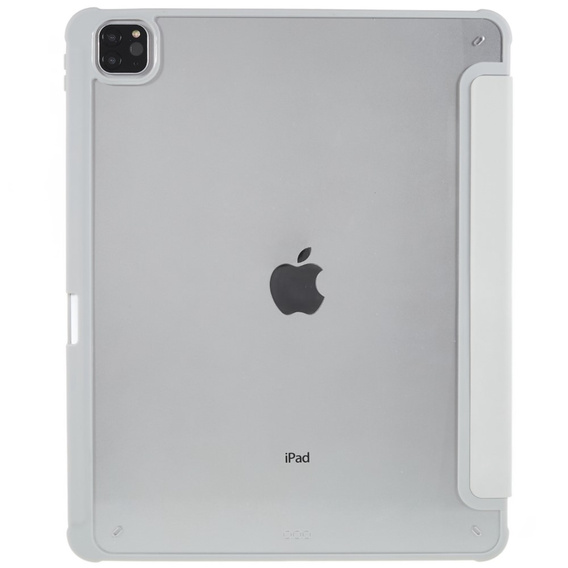 Case for iPad Pro 12.9" 2022/2021/2020 (6/5/4 gen.), Smartcase Hybrid, with stylus space, grey