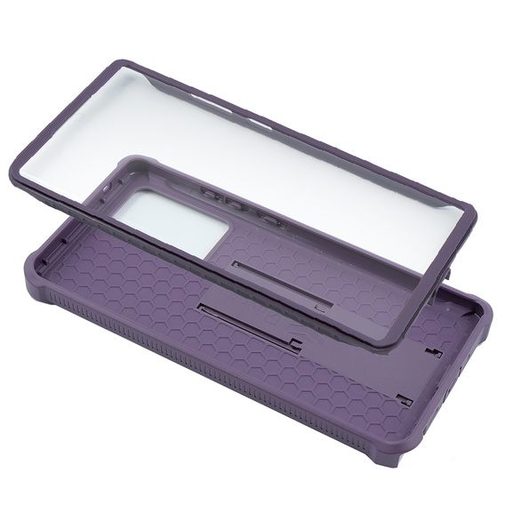 Armored case for Samsung Galaxy Note 20 Ultra, Dexnor Full Body, purple