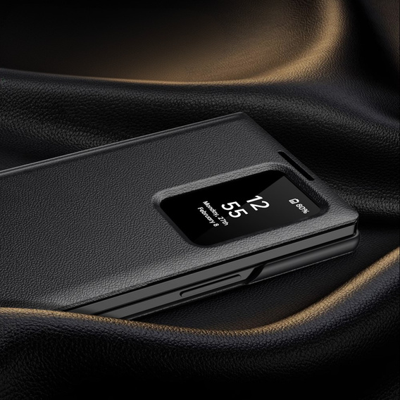Flip case for Samsung Z Fold6 5G, Smart View Wallet, black