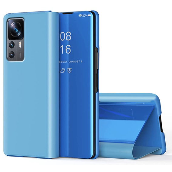 Case for Xiaomi 12T / 12T Pro, Clear View, blue