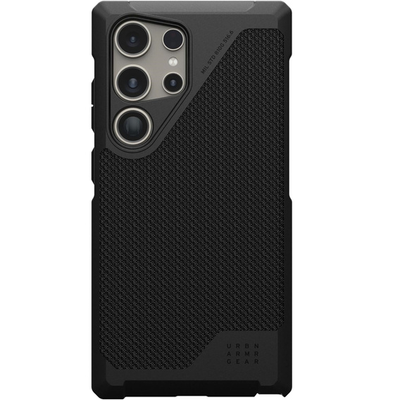 Urban Armor Gear Case for Samsung Galaxy S24 Ultra, Metropolis LT MagSafe Kevlar, black