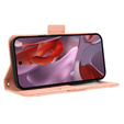 Flip case for Google Pixel 9A, Card Slot, pink