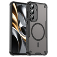 Armoured case for Samsung Galaxy S25 FE, for MagSafe, matt black