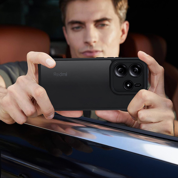 Case for Xiaomi Redmi Note 14 4G, Fusion Hybrid, transparent