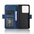 Flip case for Xiaomi Poco M7 Pro 5G, Card Slot, dark blue