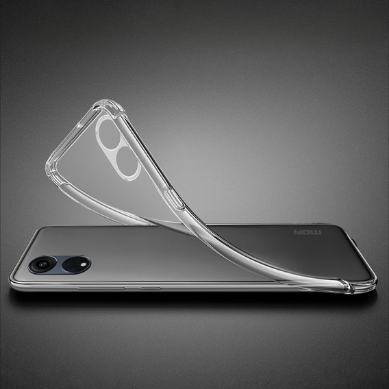 MOFI Case for Oppo Reno8 T 4G, thin, transparent