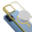 Case for iPhone 13, ERBORD Hybrid MagSafe Case, blue