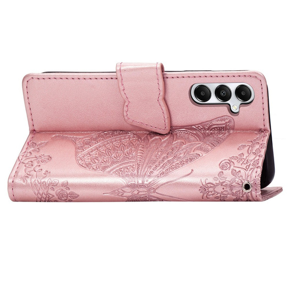 Flip case for Samsung Galaxy A05s, Butterfly, purple