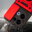 Case for Oppo Reno 13, CamShield Slide, red