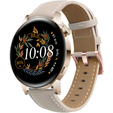 Universal Leather Strap 20mm, Beige