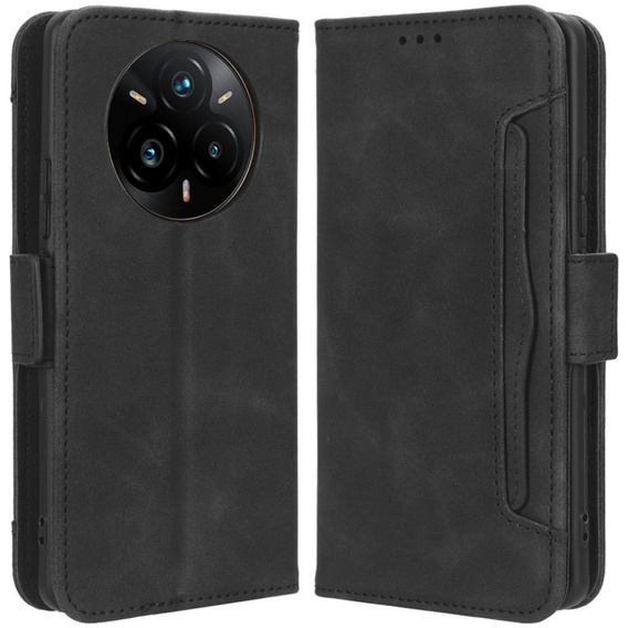 Flip case for Realme 14 Pro 5G, Card Slot, black