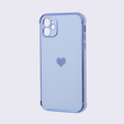 Case for Apple iPhone 11, Electro heart, blue