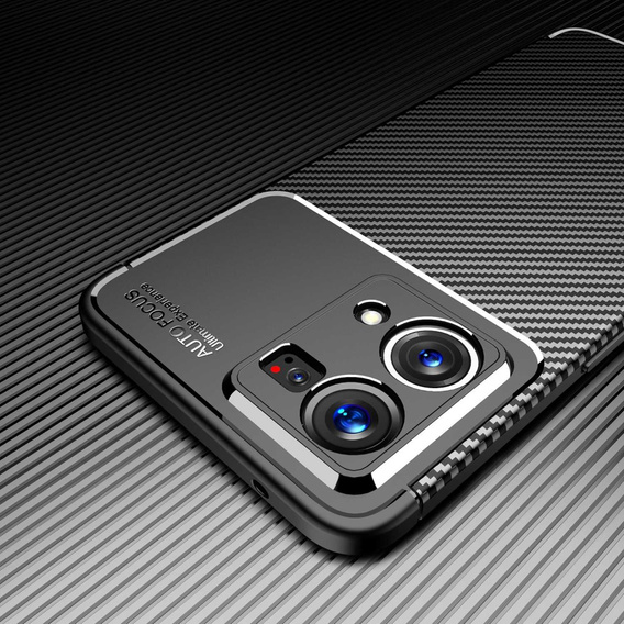 Case for Oppo Reno7 4G, Carbon Gel, black