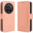 Flip case for Realme 12 Pro 5G / 12 Pro+ 5G, Card Slot, pink