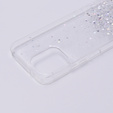 Case for Xiaomi Redmi 12, Glittery, transparent