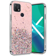 Case for Oppo A15 / A15s, Glittery, pink