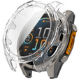 2in1 Case + Tempered Glass for Garmin Fenix 8 47mm, transparent