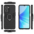 Case for Oppo A57s, Kickstand Ring, black