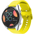 22mm Silicone strap with buckle for Huawei Watch GT / Watch GT2 - Yellow