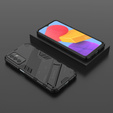 Case for Samsung Galaxy M13 4G, Military kickstand, black