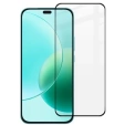 3D Tempered Glass for Honor 400 Lite, black frame