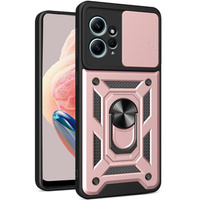 Case for Xiaomi Redmi Note 12 4G, CamShield Slide, pink rose gold