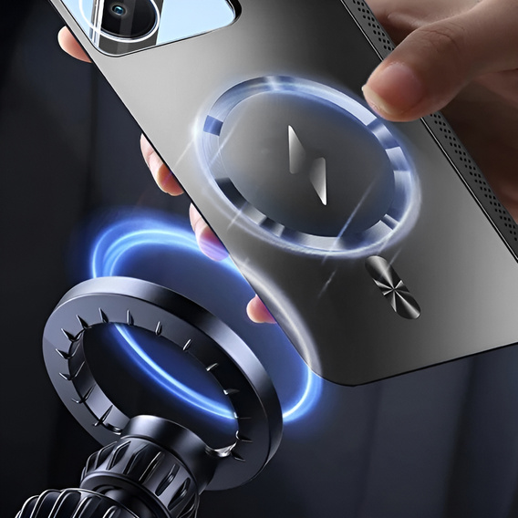 The casefor Oppo Reno 13, MagSafe, black