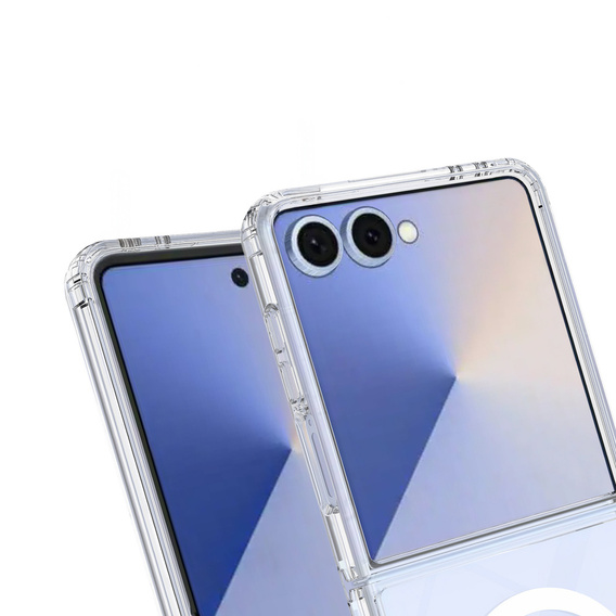 Transparent case with MagSafe for Samsung Galaxy Z Flip7 5G